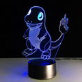 7 Colors Changing  Light Novelty Pocket Dragon 3D Visual Led Small Night Light