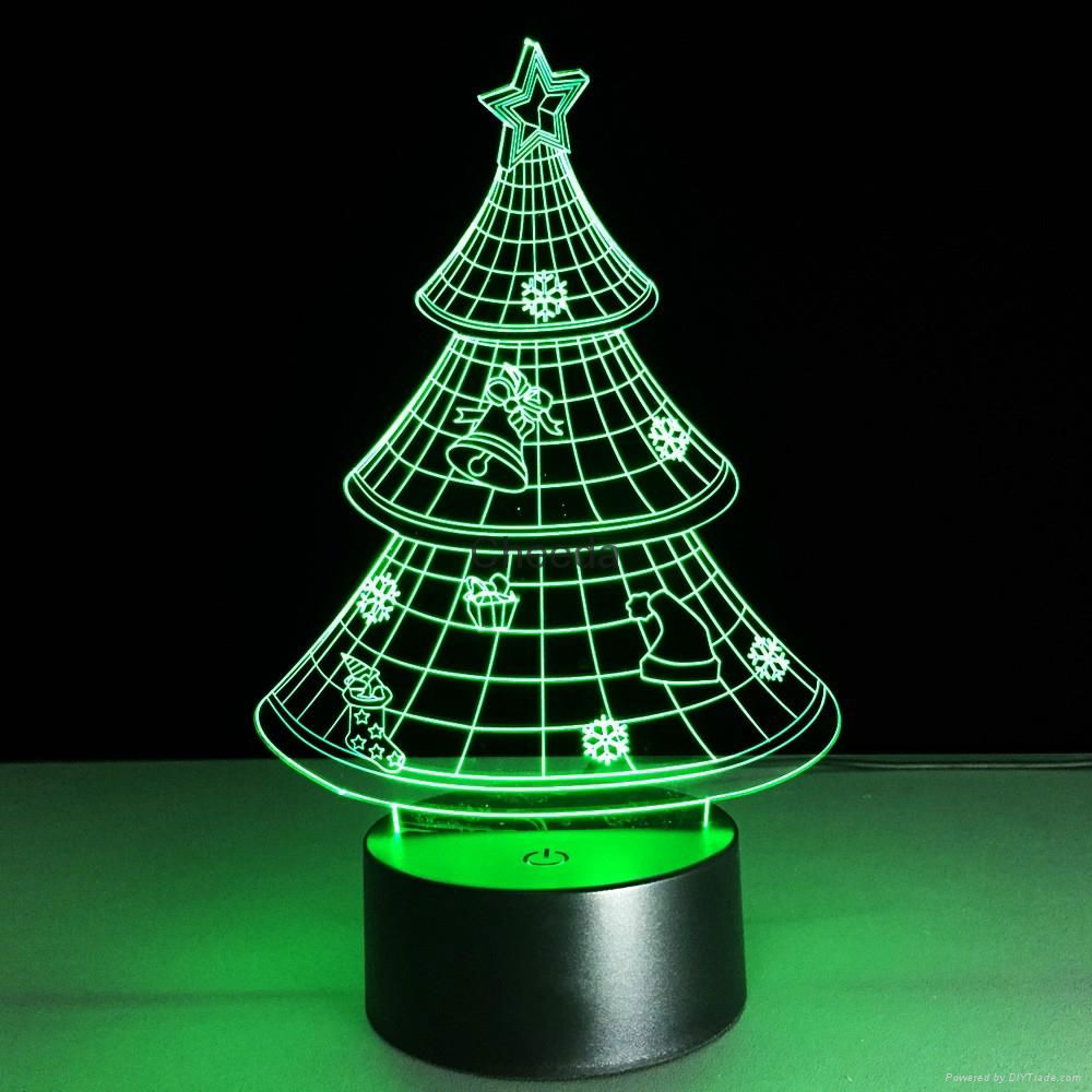 ABS Base Acrylic Plate Material and Switch Power Generation Magic Christmas Tree