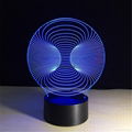 Wholesale Amazing 3d Illusion Light Lamp 3d Mini LED Light Night Decorative 