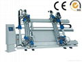 CNC vertical aluminum windows corner crimping machine