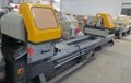 double head mitre saw for aluminum profile cutting