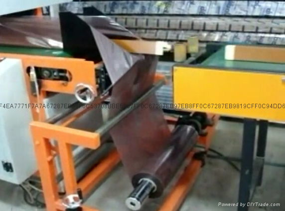 Automatic transfer film bagging machine