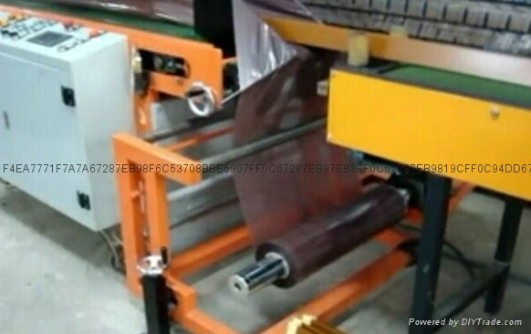 Automatic transfer film bagging machine 2