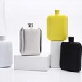 6 oz stainless steel hip flask  4