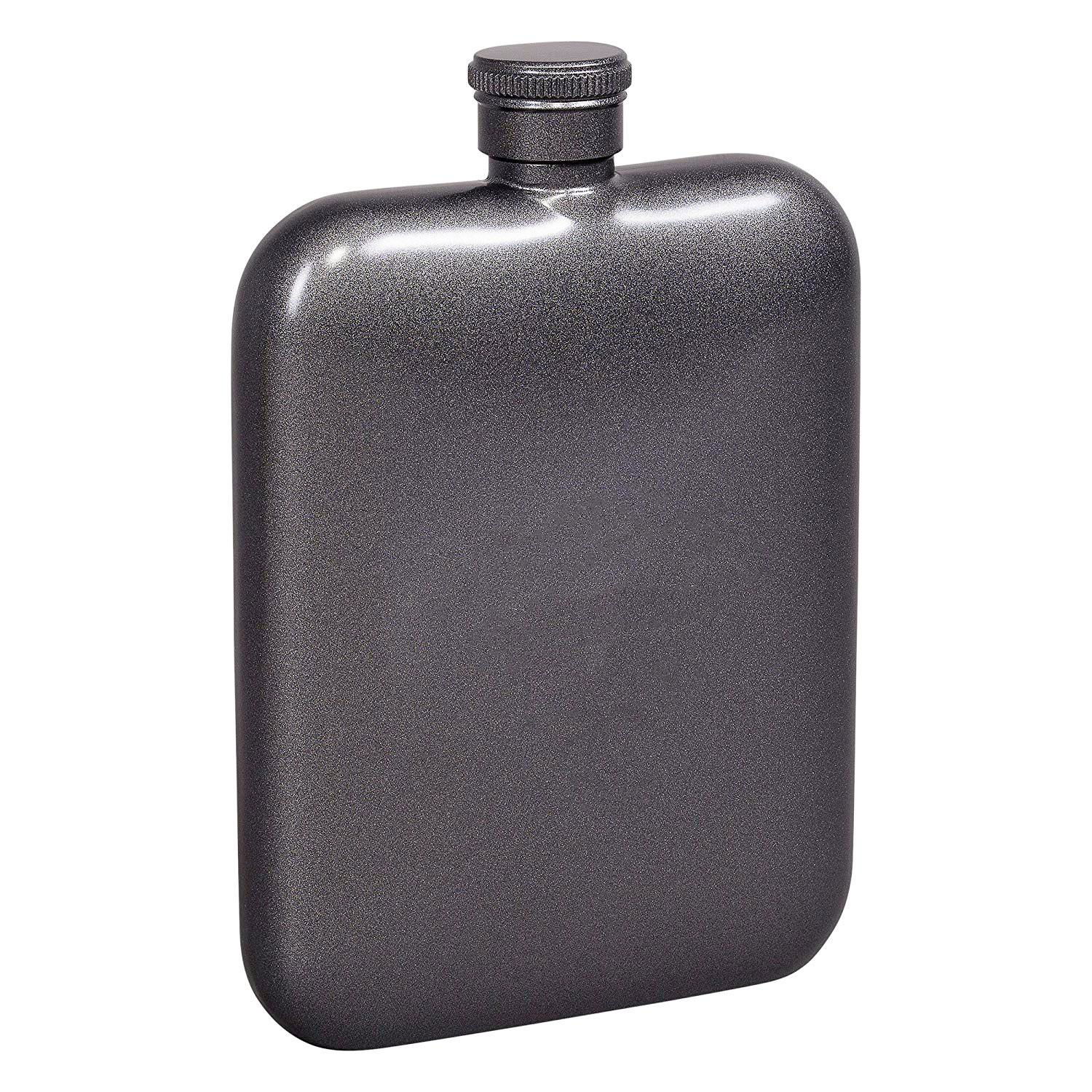 6 oz stainless steel hip flask  5