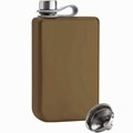 Promotion hip flask printing adventure stainless steel whisky flask  5