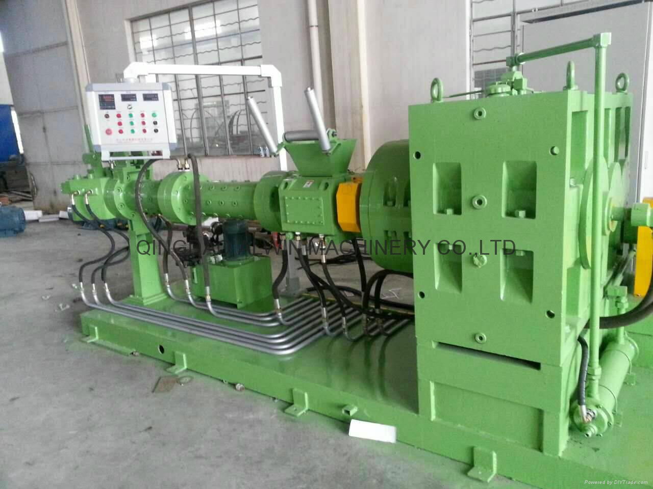 Cold feeding rubber extruder machine 2