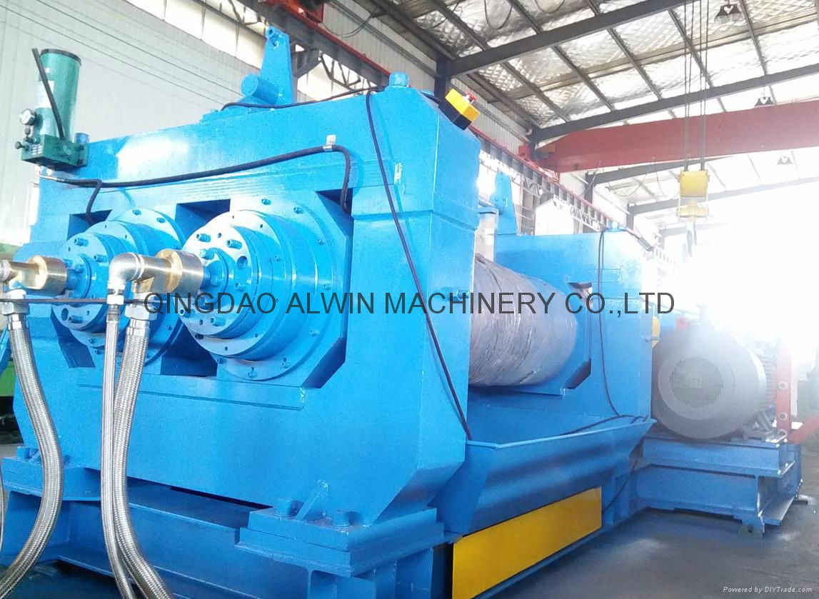 Open rubber mixing mill 3