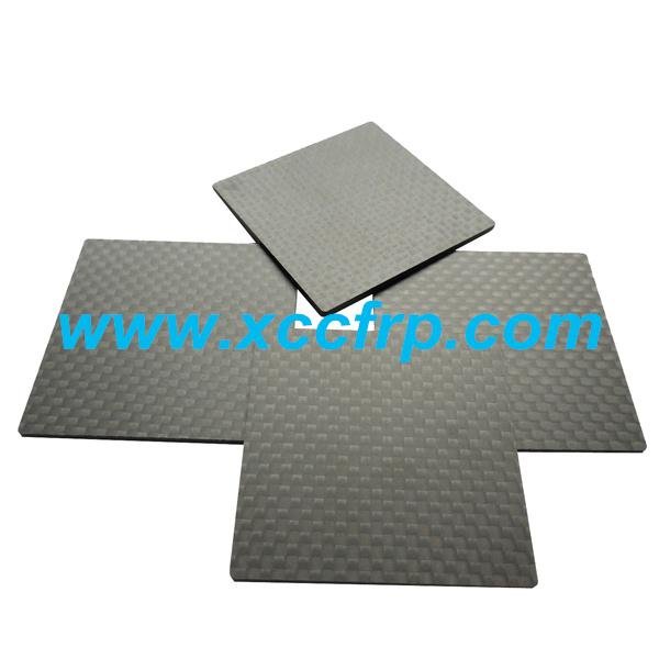 High quality 3k matte carbon fiber plate/sheet 2