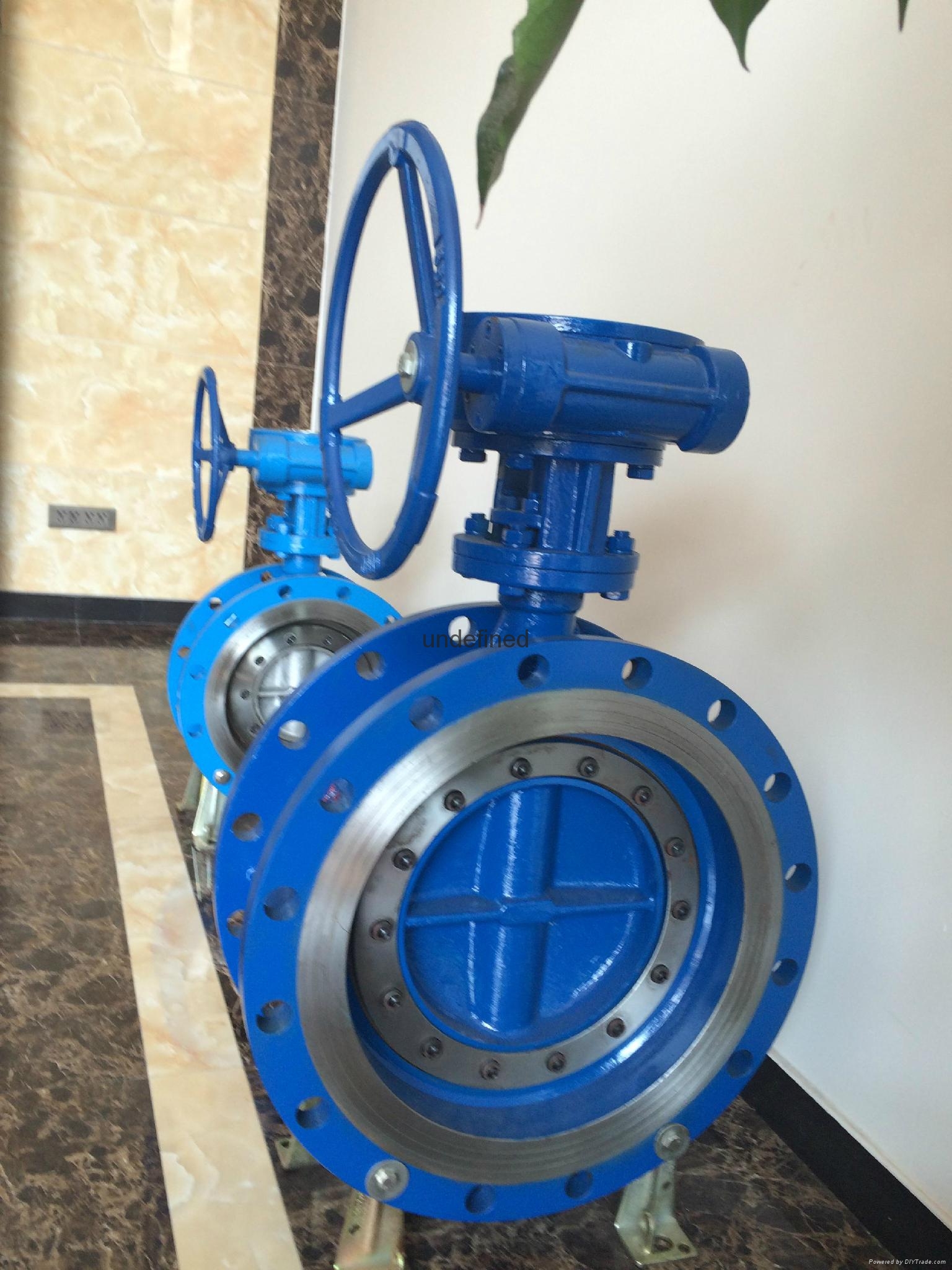 双向压法兰蝶阀ds343h双向压蝶阀九特阀门