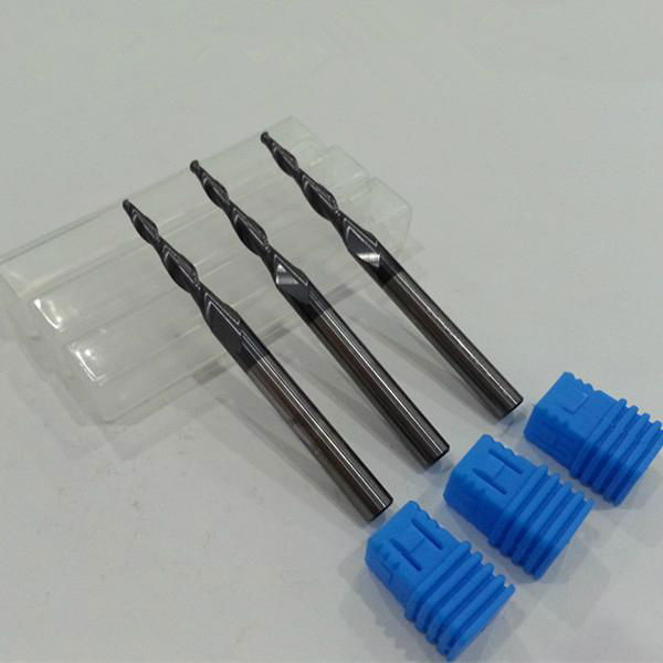 R0.5*47*8*100*HRC45 Carbide 2 flutesTaper Ball nose end mill