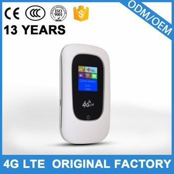 4g lte mobile wireless router with sim card slot