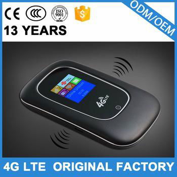 4g lte mobile wireless router with sim card slot 4