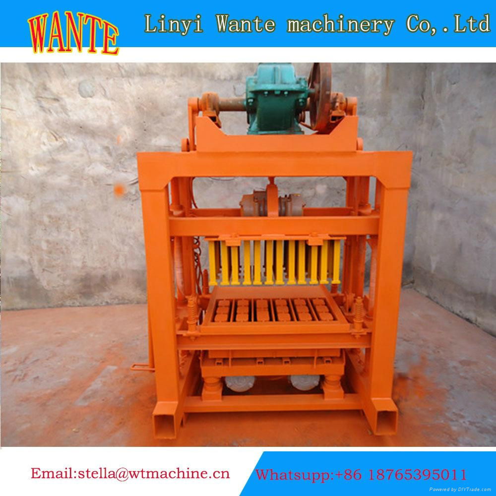 QT40-2 manual brick making machine 2