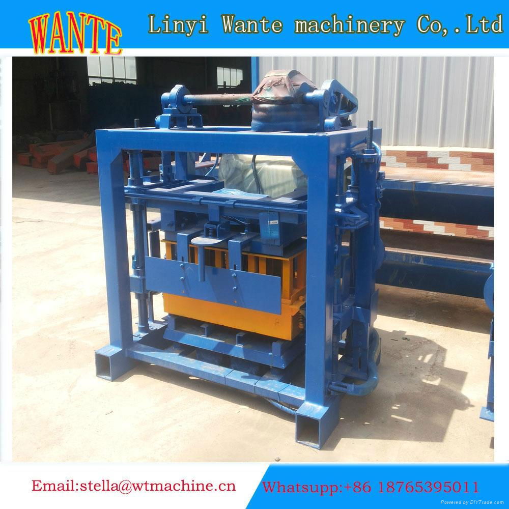 QT40-2 manual brick making machine 3