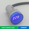 AC Digital Voltage Meter Voltmeter 22mm 1