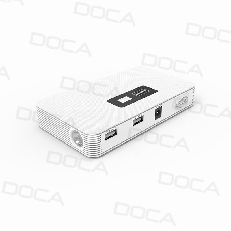 DOCA D579 power bankJump starter for Car with high polymer battery 2