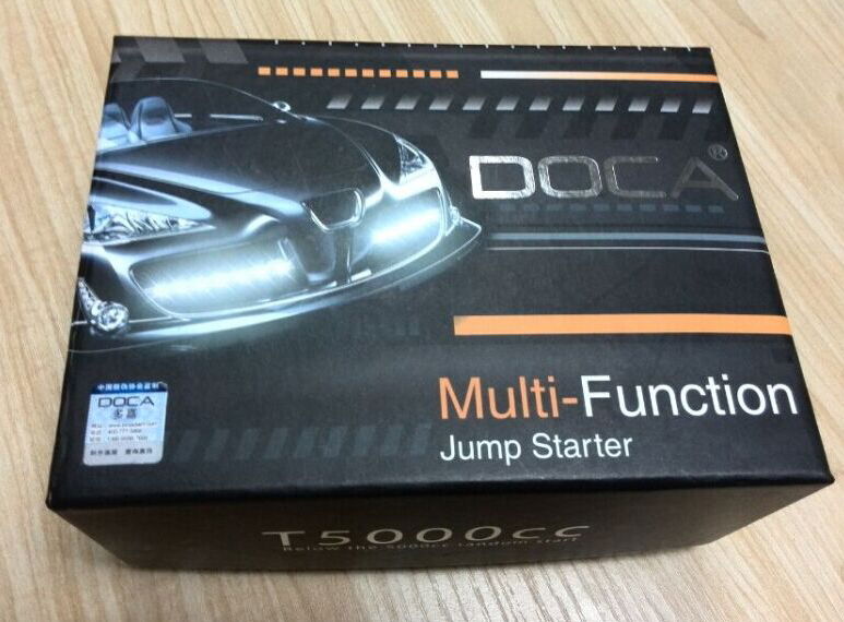 DOCA D579 power bankJump starter for Car with high polymer battery 4