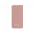DOCA D607 Ultra-thin Power Bank 10000mah portable charger