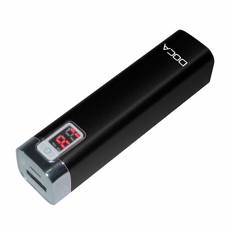 DOCA D516 High Quality Portable Power Bank 2600mah For All Kinds Of Mobilephone 3
