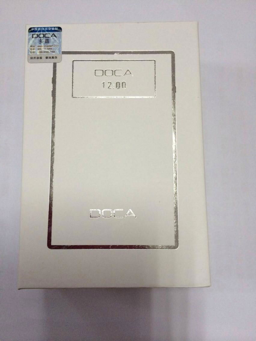 Newest power bank 8400mAh DOCA D565 portable power bank 4