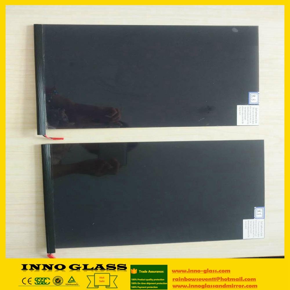 Dark Black Electronic Switchable Adhesive Smart Film and Smart Glass