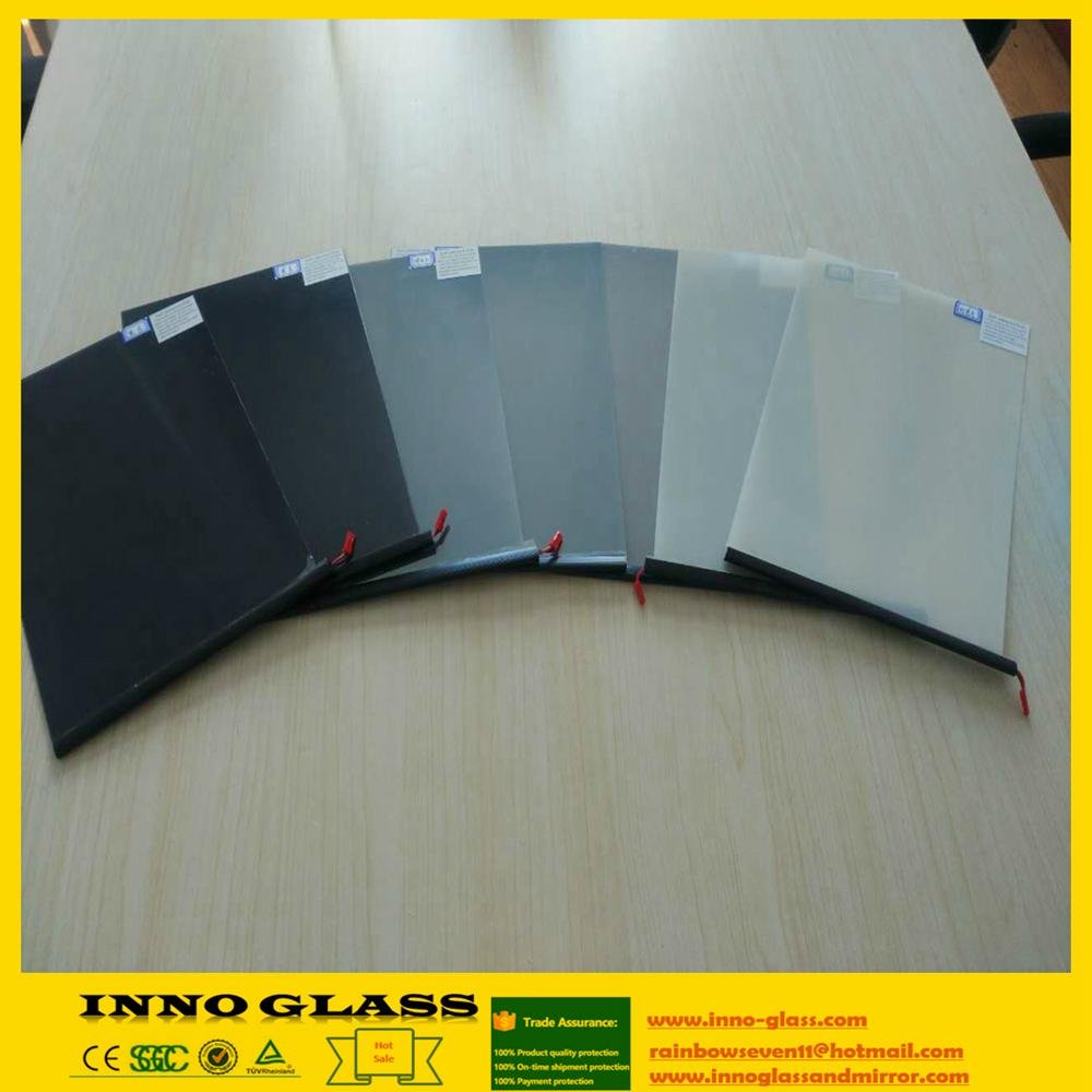 Dark Black Electronic Switchable Adhesive Smart Film and Smart Glass 5