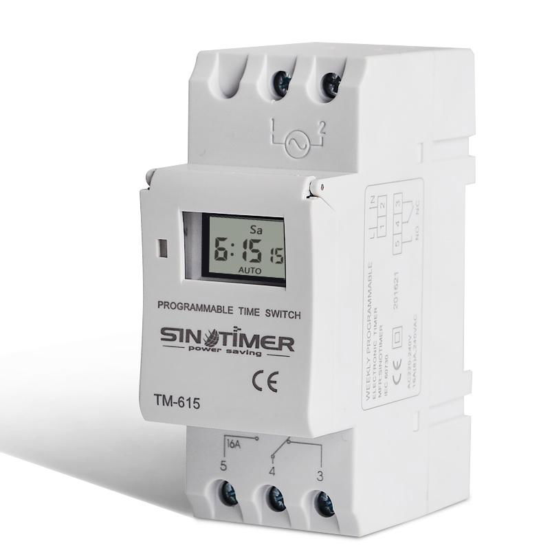 DIN rail Timer switch 3