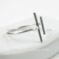 Hot Sales Parallel Bar Silver Ring Open Modern Geometric Ring 1