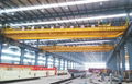 LH Model double beam 20 ton overhead traveling crane with electric hoist