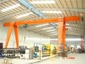 MH model single girder gantry crane 10 ton for sale 2