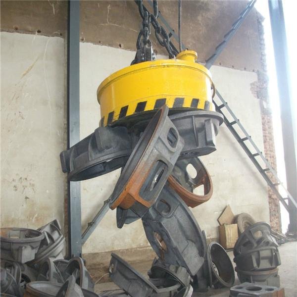 Crane Lifting Electromagnet For Lifting Steel Scrap 