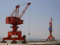  Port used loading and unloading 25 ton single jib portal crane manufacture