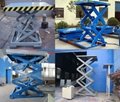 Lifting height 10m customized 300kg mobile electric scissor lift price 3