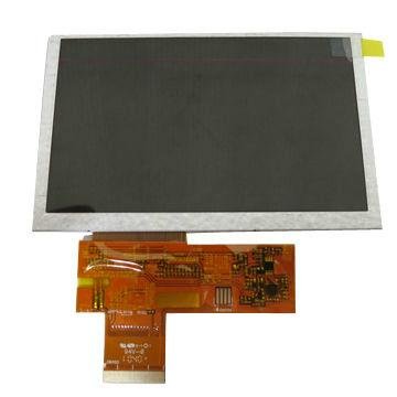 480x272 24-bit RGB (40-pin) interface 5 TFT LCD Display with Touch Panel
