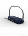 Dark Blue Remote Control AA  Battery Powered Parking Bay Barrier