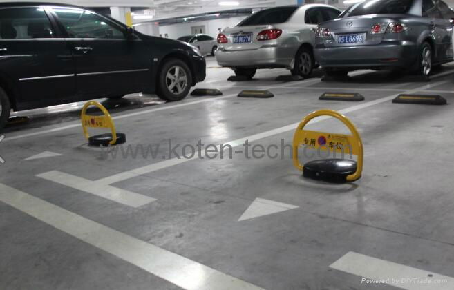 Lead-acid Battery Powered Remote Control Parking Space Protector 2