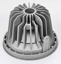 Customized Aluminum Die Casting Round Heatsink LED Housing 2