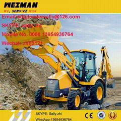 SDLG backhoe loader  B877 made in volvo