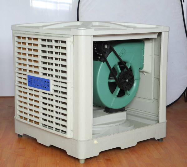 Maxesc factory portable air cooler fan in 18000m3/h airflow and cheap price.