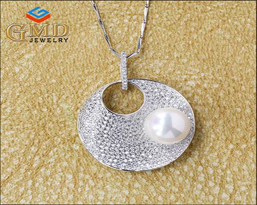 Wholesale fashion jewelry doze excellent quality cheap charm pearl pendant desig 2