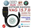 VAG COM 15.7.1 Newest 15.7.4 Diagnostic Cable Hex Can USB Cable for VW Audi Sk 1
