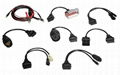 OBD II/OBD 2 Full set 8 Cable for Auto TCS scanner Cdp Pro Truck Cables +Car Cab