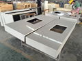 Maple White Quartz Vanity top with Belfast Sink 