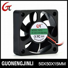 Manufacture selling 12V 5015 purifier cooling fan 50*50*15mm