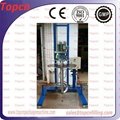 pneumatic lifting moveable high shearing disperser