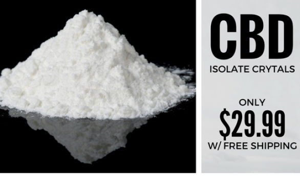 99.9% Purity Cbd Grade A Crystal Isolate