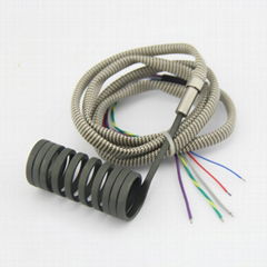 coil heater with thermocouple mini coil heater   water immersion  electric coil 