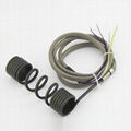 Mini Black Kelvar Sleeving Flat Coil Heater water immersion electric coil heater 5