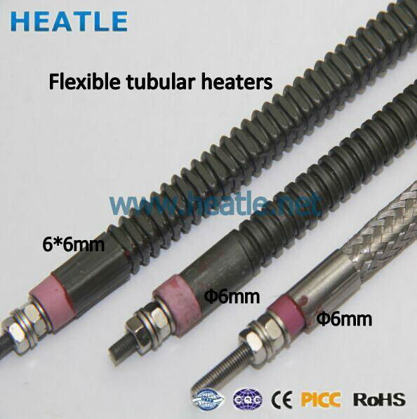 High temperature dia 6.5mm flexible tubular heater flexible metal hose for water 4